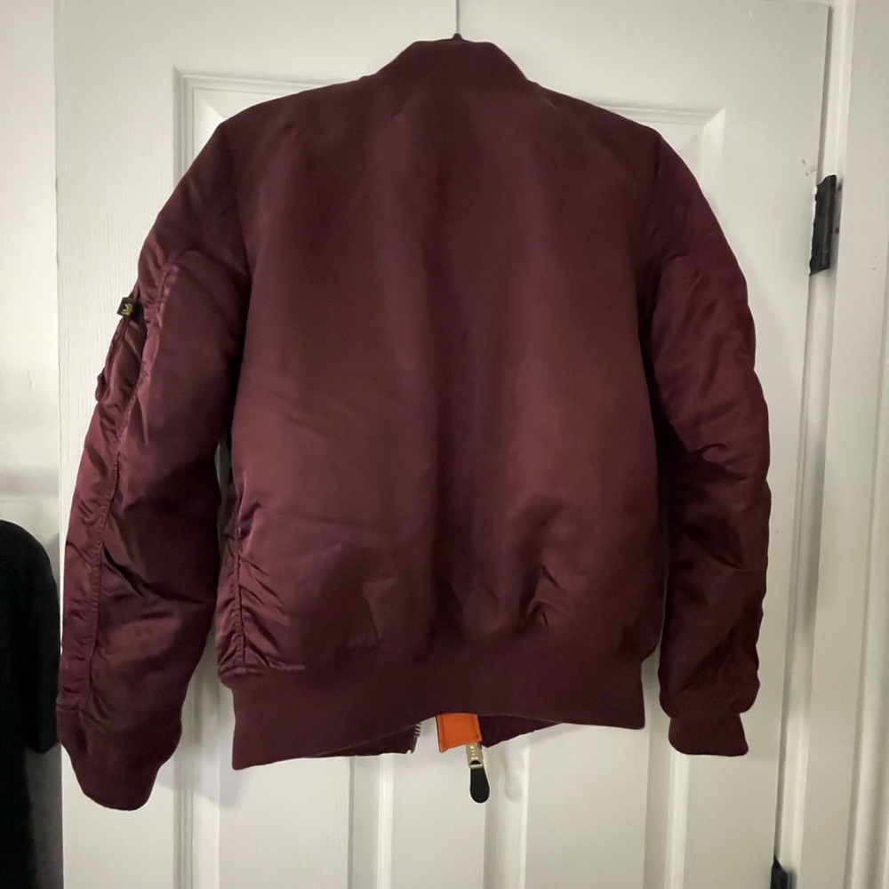 Alpha industries reversible bomber